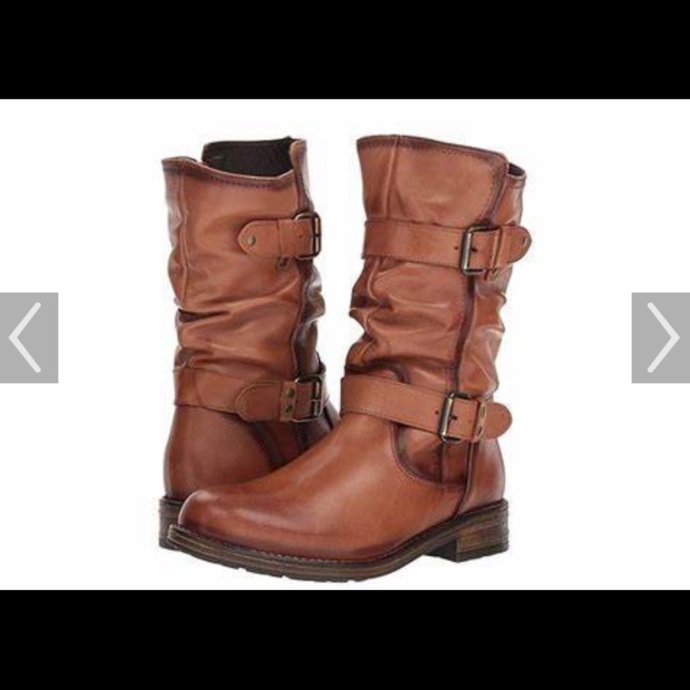 Eric Michael Noelle all leather military boot NWT